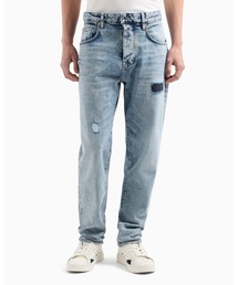 ARMANI EXCHANGE | 【A|X アルマーニ エクスチェンジ】ライトブルーウォッシュデニムパンツ_J82 LOOSE TAPERED(デニムパンツ)