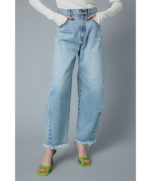 HeRIN.CYE | Cocoon crash hem denim pants コクーンクラッシュヘムデニムパンツ(デニムパンツ)