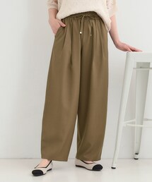SHOO・LA・RUE | 【S-LL】タック入り バギーカーブパンツ(その他パンツ)