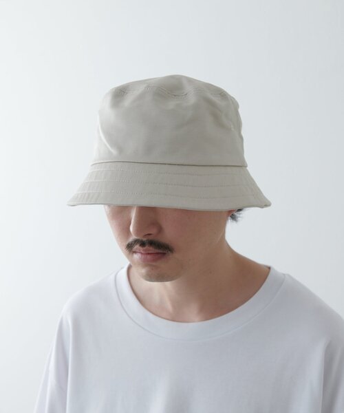 Lui's(ルイス)の「bucket hat/バケットハット(ハット・メンズ・ブラック/アイボリー・FREE)」の7枚目の写真