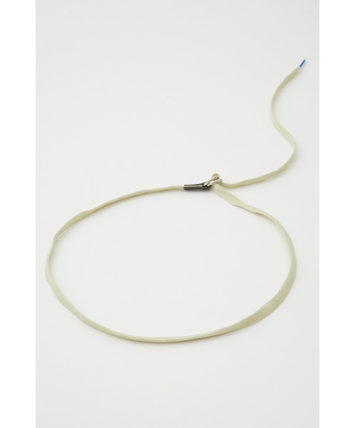 SLY(スライ)の「SHOE LACE BELT シューレース ベルト(ベルト・レディース・ライトグリーン/ブラック系その他2/ホワイト系その他2・FREE)」の14枚目の写真