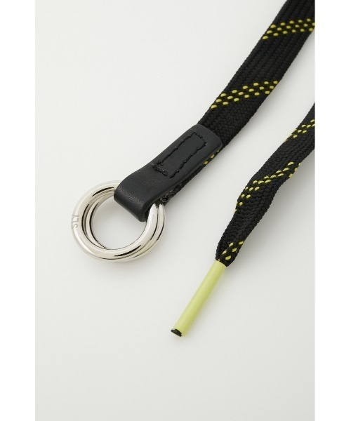 SLY(スライ)の「SHOE LACE BELT シューレース ベルト(ベルト・レディース・ライトグリーン/ブラック系その他2/ホワイト系その他2・FREE)」の13枚目の写真