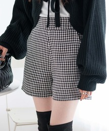 WEGO | WEGO/【23年秋冬新作】ツイードショートパンツ(スラックス)