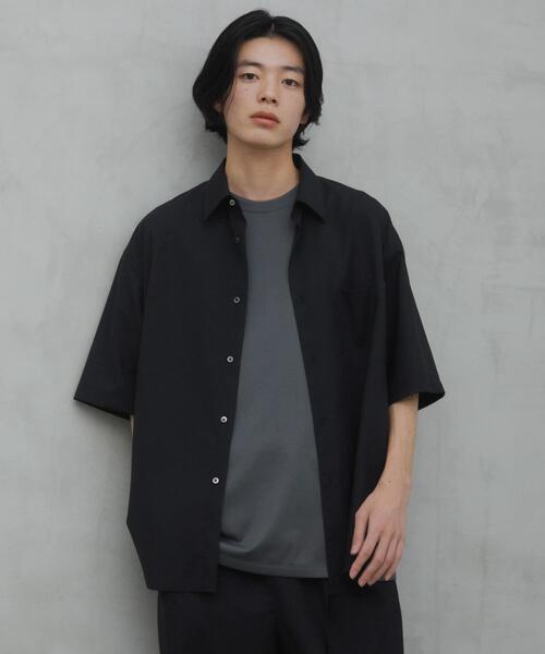 URBAN RESEARCH DOORS(アーバンリサーチドアーズ)の「T/W Tropical Regular SHIRTS(シャツ/ブラウス・メンズ・ブラック/ブラウン・LARGE/MEDIUM)」の1枚目の写真