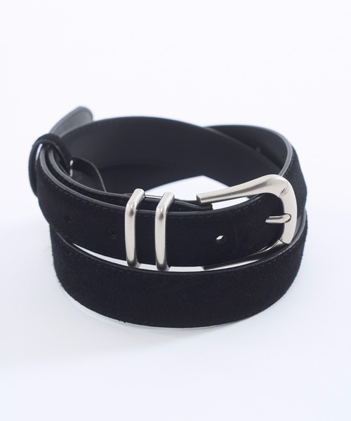 BENUA(ベヌア)の「Suede belt/スエードベルト(ベルト・レディース・ブラウン/レオパード/パープル/ブラック・FREE)」の2枚目の写真