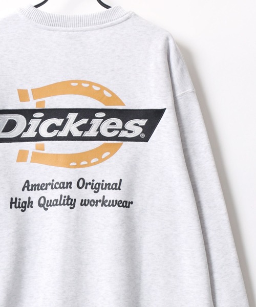 Dickies/ディッキーズ 別注 オーバーサイズ 裏起毛 ロゴ バックプリント ワンポイント刺繍 スウェット トレーナー/長袖 トップス プルオーバー/レディース メンズの19枚目の写真