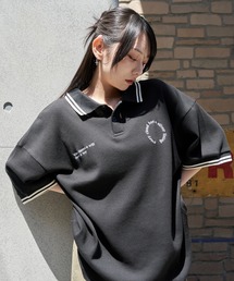 WEGO | WEGO/【25年春夏新作】ワッフルラインポロ(ポロシャツ)