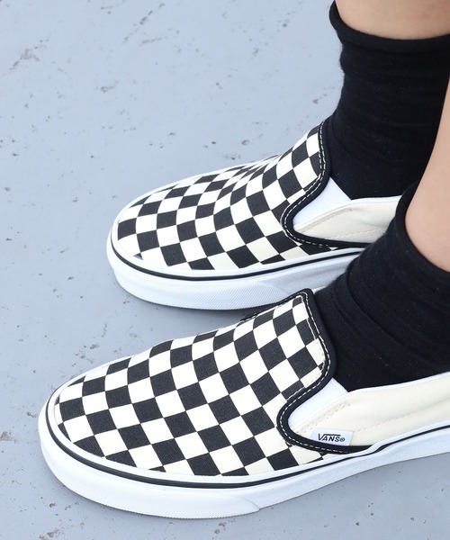 VANS/バンズ Classic Slip-On スリッポン チェッカー柄の13枚目の写真