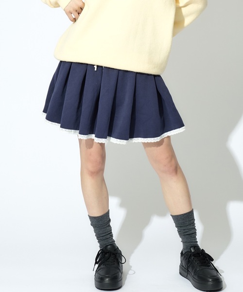 Ruffle Mini Sweat Skirt / フリルミニスウェットスカート インナーパンツ付の13枚目の写真