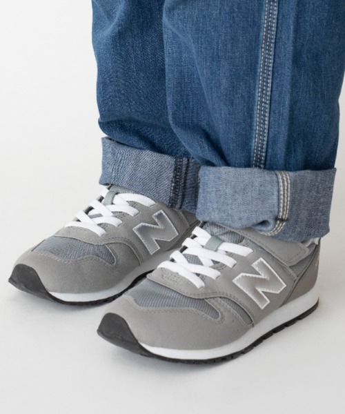 NEW BALANCE(ニューバランス)の「new balance ニューバランス YV373 キッズスニーカー 335373(スニーカー・キッズ・レッド/グリーン系その他/グレー/ブラック・19.5cm/18.5cm/20.5cm/19.0cm/20.0cm/17.0cm/17.5cm/21.0cm/18.0cm/21.5cm/22.0cm)」の1枚目の写真