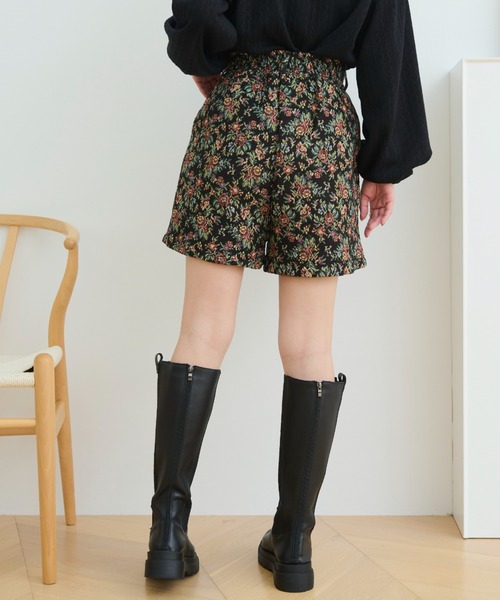 paravion(パラビオン)の「ゴブランショートパンツ(その他パンツ・レディース・ブラック/アイボリー・FREE)」の13枚目の写真