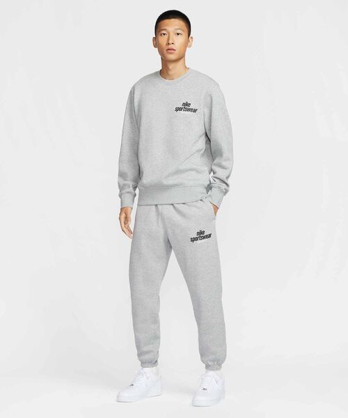 NIKE(ナイキ)の「《セットアップ対応商品》ナイキ クラブ メンズ フリース パンツ / Nike Club Men's Fleece Pants HJ2187-063 Dark Grey Heather(スウェットパンツ・メンズ・グレー系その他・2XL/L/M/S/XL)」の7枚目の写真