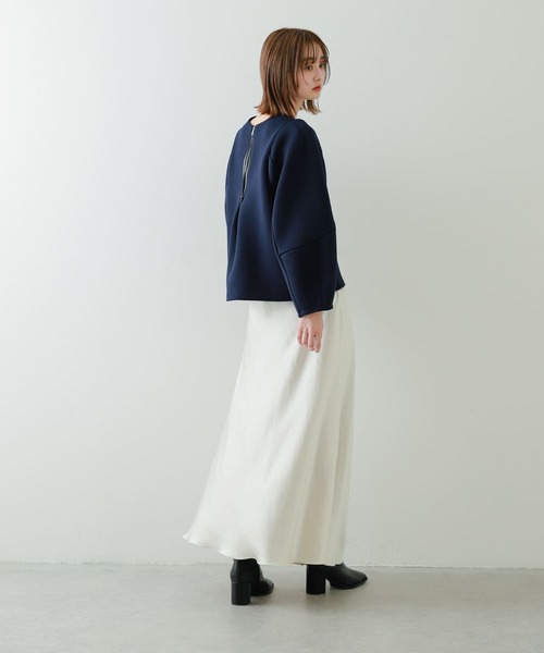 SENSE OF PLACE by URBAN RESEARCH(センスオブプレイスバイアーバンリサーチ)の「コクーンスリーブカットトップ(Tシャツ/カットソー・レディース・アイボリー/ブラック/レッド/ネイビー・ONE)」の10枚目の写真