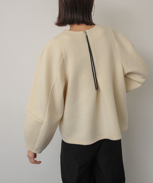 SENSE OF PLACE by URBAN RESEARCH(センスオブプレイスバイアーバンリサーチ)の「コクーンスリーブカットトップ(Tシャツ/カットソー・レディース・アイボリー/ブラック/レッド/ネイビー・ONE)」の17枚目の写真