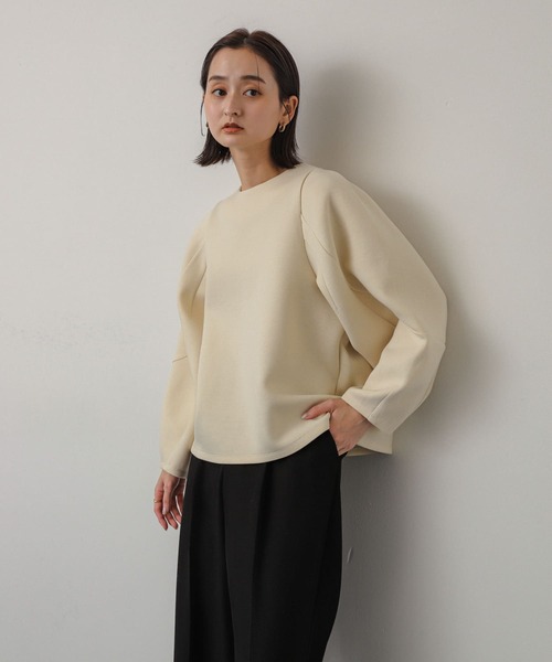 SENSE OF PLACE by URBAN RESEARCH(センスオブプレイスバイアーバンリサーチ)の「コクーンスリーブカットトップ(Tシャツ/カットソー・レディース・アイボリー/ブラック/レッド/ネイビー・ONE)」の18枚目の写真