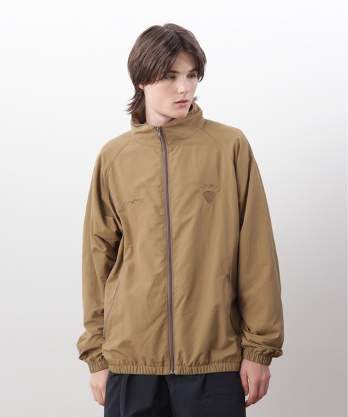 MANASTASH(マナスタッシュ)の「MANASTASH×MASTERPIECE SOUND/マナスタッシュ×マスターピースサウンド/TRACK JACKET/トラックジャケット(ブルゾン・メンズ・ブラック/タン・S/M/L/XL)」の1枚目の写真
