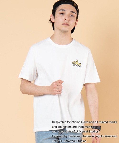 MINIONS(ミニオンズ)の「∴WEGO/ミニオンズ 別注Tシャツ(Tシャツ/カットソー・メンズ・その他1/その他5/その他4/その他3/その他2/その他6・LARGE/MEDIUM)」の2枚目の写真