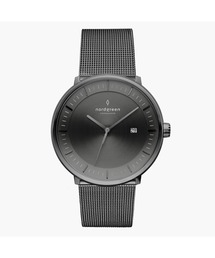 nordgreen | 《nordgreen/ノードグリーン》新作 Philosopher 40mm ガンメタリックメッシュ(アナログ腕時計)