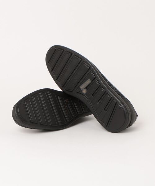 around the shoes(アラウンドザシューズ)の「アラウンドザシューズ 外羽根ニット×PU スニーカー(スニーカー・メンズ・グレー・LARGE/MEDIUM)」の3枚目の写真