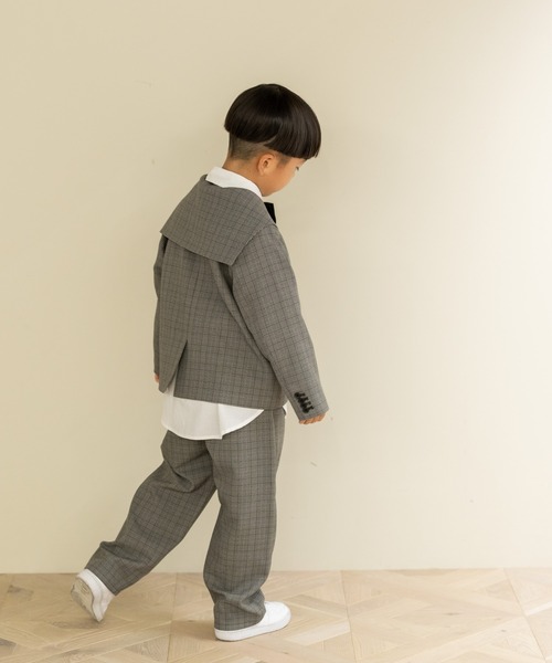 LOWRYS FARM(ローリーズファーム)の「ラナテックストレートパンツ 455527(スラックス・キッズ・ブラウン/チェック/グレー・110cm/120cm/130cm/140cm/150cm)」の21枚目の写真