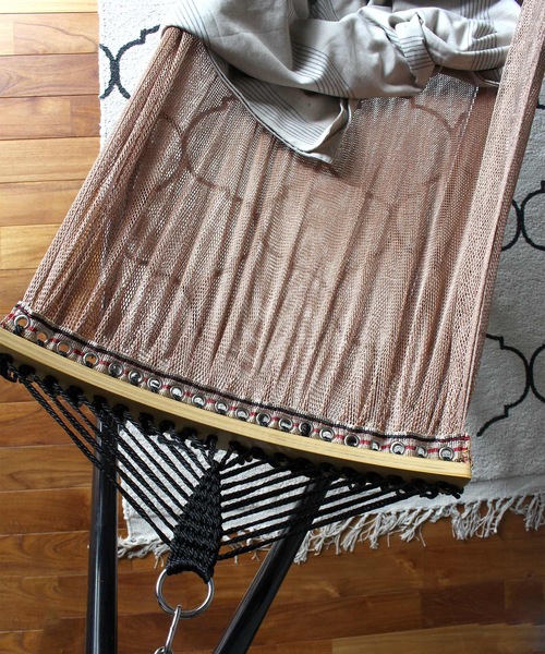 a.depeche(アデペシュ)の「【a.depeche/アデペシュ】自立式3wayハンモック3WAY Hammock(GYExBR) / 自立式3ウェイハンモック(ハンモック・ハンモックチェア・ハンガーラック) 1台3役 一人用 アウトドア 持ち運び用バッグ付き(アウトドアグッズ・レディース・カーキ・FREE)」の13枚目の写真