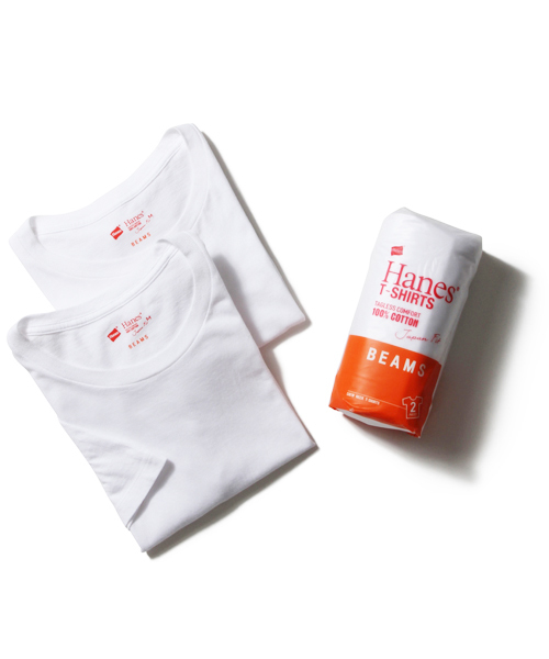 ○HANES / T-SHIRTS Japan Fit ジャパンフィット（2枚組）クルーネックTシャツの1枚目の写真