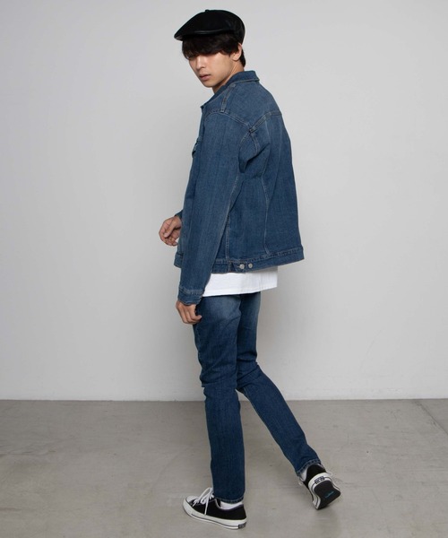 WEGO/ストレッチデニムジャケットの4枚目の写真