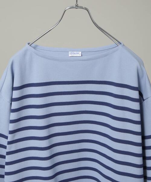ORCIVAL(オーシバル)の「ORCIVAL/WIDE BOAT NECK S/S P.O.(Tシャツ/カットソー・メンズ・ホワイト/グレー/ネイビー/ベージュ系その他・5/4)」の5枚目の写真