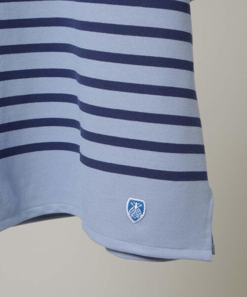 ORCIVAL(オーシバル)の「ORCIVAL/WIDE BOAT NECK S/S P.O.(Tシャツ/カットソー・メンズ・ホワイト/グレー/ネイビー/ベージュ系その他・5/4)」の8枚目の写真