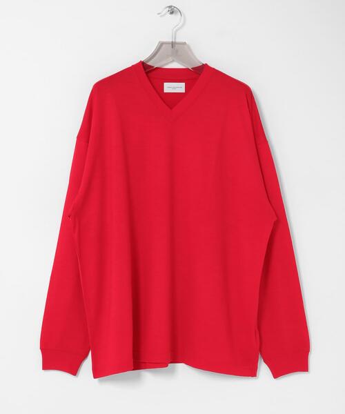URBAN RESEARCH(アーバンリサーチ)の「new basic WASHABLE MERINO WOOL V-NECK(ニット/セーター・メンズ・ブラウン/レッド/ブラック・MEDIUM/LARGE/X-LARGE)」の5枚目の写真