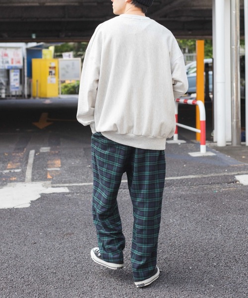 WEGO(ウィゴー)の「WEGO/バルーンチェックパンツ(スラックス・メンズ・グリーン系その他2/ブルー系その他2・MEDIUM/LARGE)」の21枚目の写真
