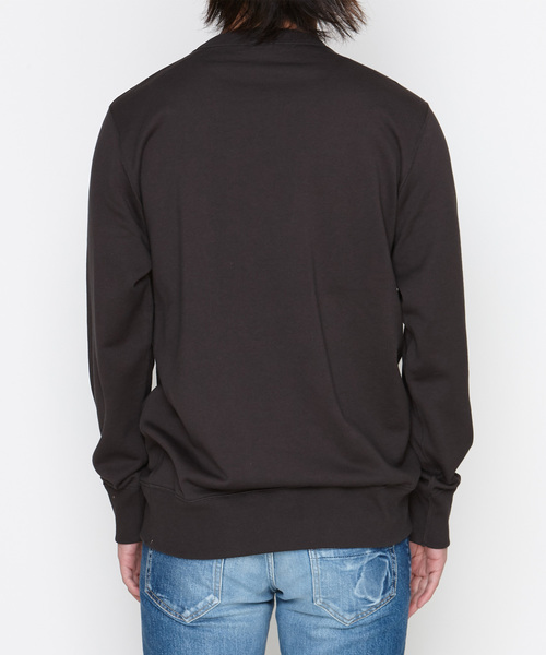 NUMBER (N)INE(ナンバーナイン)の「GOTHAM CITY PAINT_REGULAR SWEATSHIRT(スウェット・メンズ・チャコールグレー/ブラック・2/4/3)」の5枚目の写真