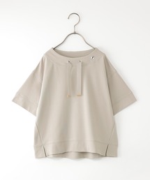 ikka | 【親子コーデ】冷感鹿の子ビジュー付きスピンドルプルオーバー(120~160cm)(Tシャツ/カットソー)