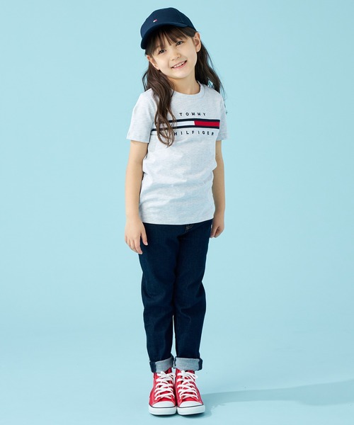 【90～165cm展開】フラッグリブインサートTシャツの12枚目の写真