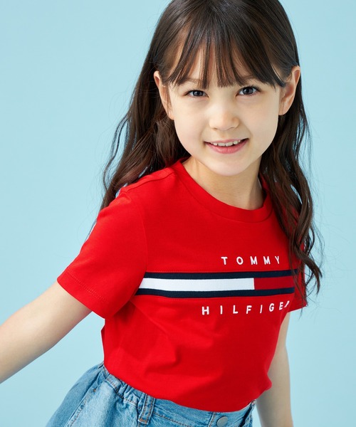 【90～165cm展開】フラッグリブインサートTシャツの15枚目の写真