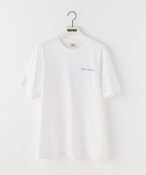 【SPORTY&RICH / スポーティアンドリッチ】NEW HEALTH  WELLNESS T-SHIRの1枚目の写真