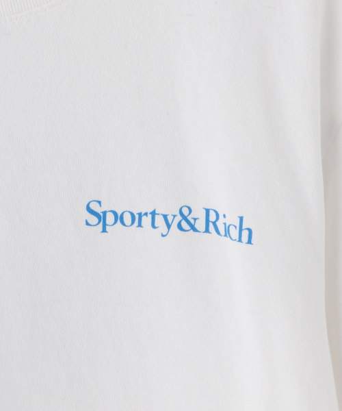 【SPORTY&RICH / スポーティアンドリッチ】NEW HEALTH  WELLNESS T-SHIRの6枚目の写真