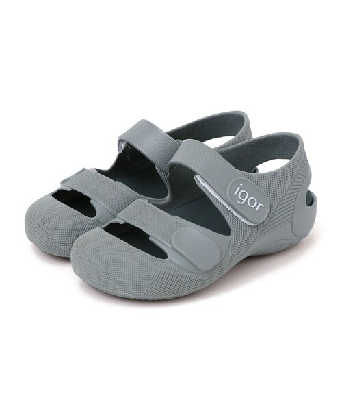 igor(イゴール)の「【WEB限定】igor:12~16cm / BONDI SANDAL SOLID(サンダル・キッズ・ベージュ/ネイビー/オリーブ/ライトオリーブ/ベビーピンク/アイボリー/シルバーグレー・12/15 /13/14/16)」の6枚目の写真