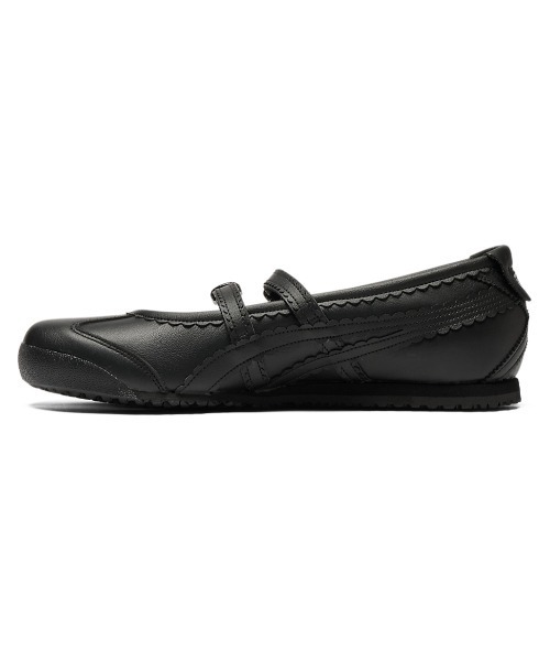 Onitsuka Tiger(オニツカタイガー)の「MEXICO 66 TGRS / メキシコ 66 ティージーアールエス(バレエシューズ・レディース・ブラック×ブラック/アイボリー系/シルバー系・24.5/24/23.5/23/26/25.5/25/26.5/27/27.5/28/28.5/22.5)」の12枚目の写真