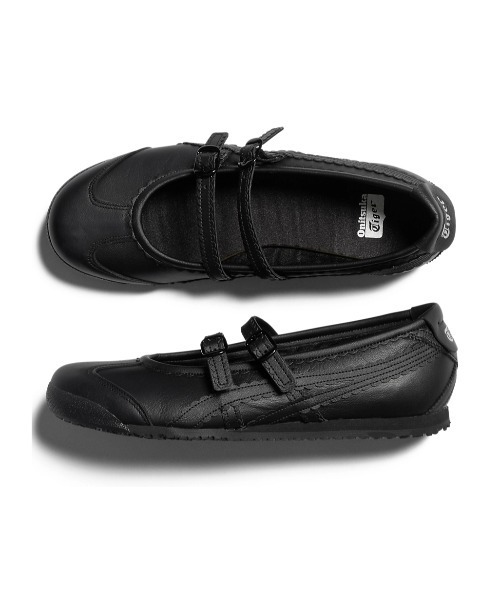 Onitsuka Tiger(オニツカタイガー)の「MEXICO 66 TGRS / メキシコ 66 ティージーアールエス(バレエシューズ・レディース・ブラック×ブラック/アイボリー系/シルバー系・24.5/24/23.5/23/26/25.5/25/26.5/27/27.5/28/28.5/22.5)」の17枚目の写真