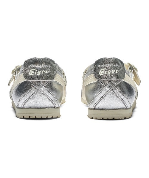 Onitsuka Tiger(オニツカタイガー)の「MEXICO 66 TGRS / メキシコ 66 ティージーアールエス(バレエシューズ・レディース・ブラック×ブラック/アイボリー系/シルバー系・24.5/24/23.5/23/26/25.5/25/26.5/27/27.5/28/28.5/22.5)」の21枚目の写真