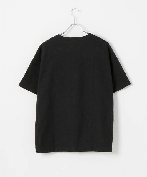 Champion(チャンピオン)の「Champion×WNW REVERSE WEAVE LOOSE TEE(Tシャツ/カットソー・メンズ・グレー/ブラック/ホワイト・MEDIUM/SMALL/LARGE)」の6枚目の写真