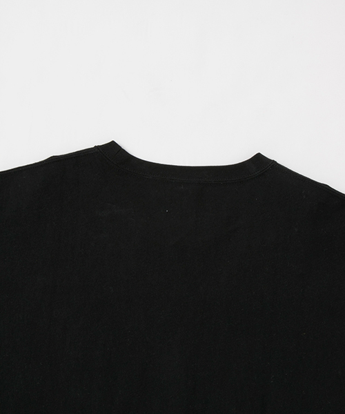 Champion(チャンピオン)の「Champion×WNW REVERSE WEAVE LOOSE TEE(Tシャツ/カットソー・メンズ・グレー/ブラック/ホワイト・MEDIUM/SMALL/LARGE)」の9枚目の写真