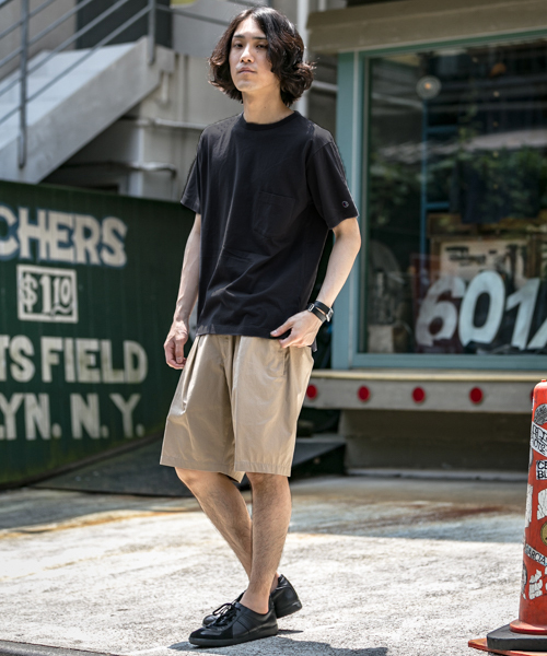 Champion(チャンピオン)の「Champion×WNW REVERSE WEAVE LOOSE TEE(Tシャツ/カットソー・メンズ・グレー/ブラック/ホワイト・MEDIUM/SMALL/LARGE)」の17枚目の写真