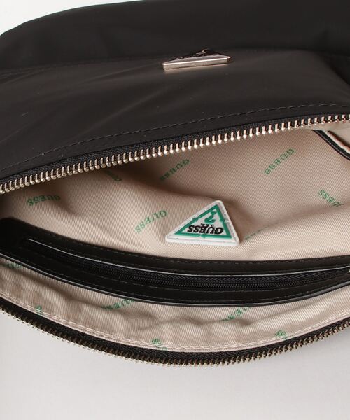 Guess(ゲス)の「ECO GEMMA Top Zip Shoulder Bag ハンドバッグ ショルダーバッグ レディース(ショルダーバッグ・レディース・ホワイト/ブラック/イエロー・ONE SIZE)」の17枚目の写真