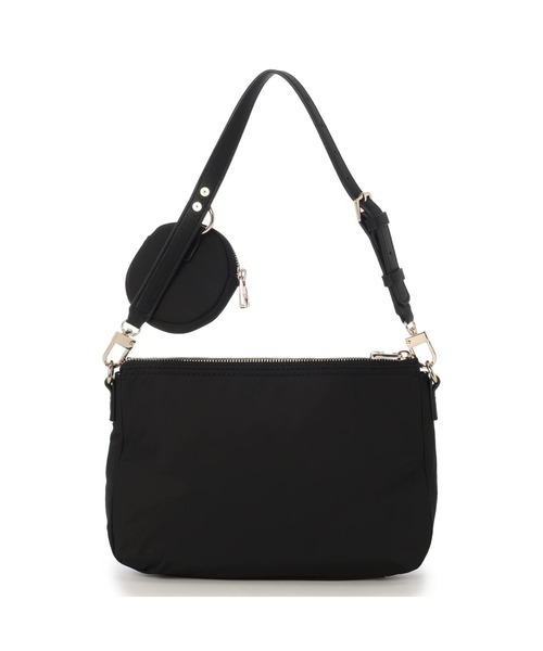 Guess(ゲス)の「ECO GEMMA Top Zip Shoulder Bag ハンドバッグ ショルダーバッグ レディース(ショルダーバッグ・レディース・ホワイト/ブラック/イエロー・ONE SIZE)」の4枚目の写真