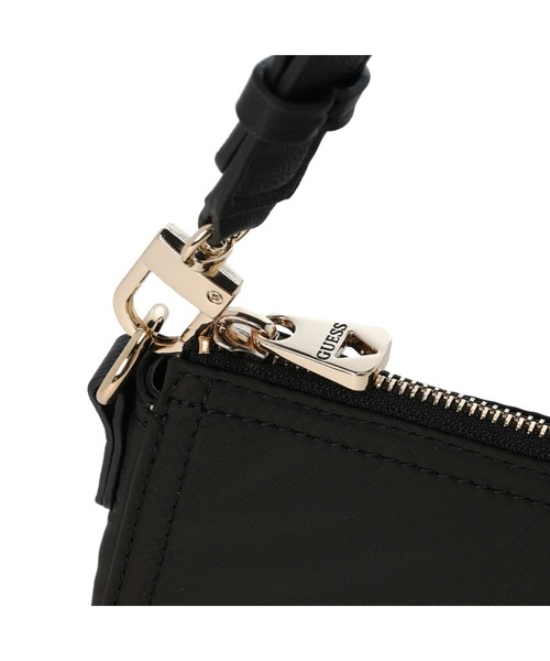 Guess(ゲス)の「ECO GEMMA Top Zip Shoulder Bag ハンドバッグ ショルダーバッグ レディース(ショルダーバッグ・レディース・ホワイト/ブラック/イエロー・ONE SIZE)」の8枚目の写真