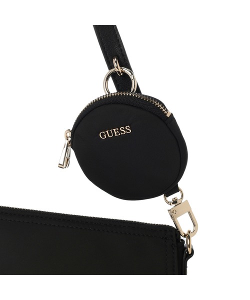 Guess(ゲス)の「ECO GEMMA Top Zip Shoulder Bag ハンドバッグ ショルダーバッグ レディース(ショルダーバッグ・レディース・ホワイト/ブラック/イエロー・ONE SIZE)」の9枚目の写真