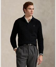 POLO RALPH LAUREN | ケーブルニット ウールカシミヤ セーター(ニット/セーター)