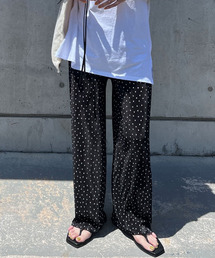 ISOOK | Dot pleated pants / ドットプリーツパンツ（chiica select）(その他パンツ)